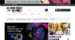 Desktop Screenshot of couleurs-en-folie.com